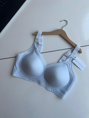 İthal Lazer Kesim Toparlayıcı Sütyen / Mavi