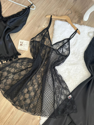 Dantel Fantezi Gecelik